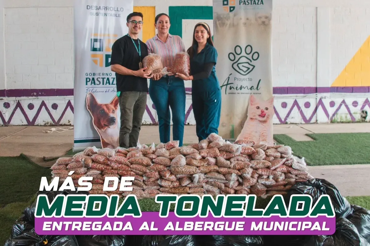 Lee más sobre el artículo Prefectura de Pastaza entregó alimento para perros.