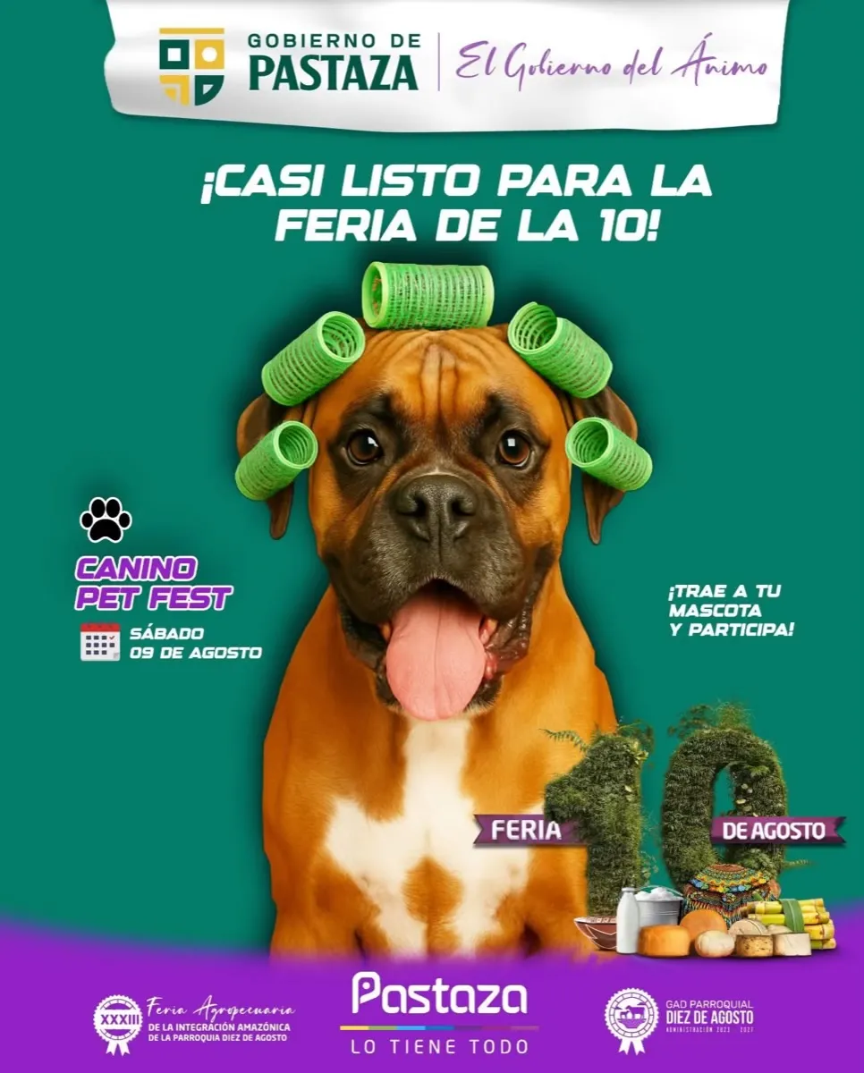 Lee más sobre el artículo CANINO PET FEST llegará a la feria de la 10