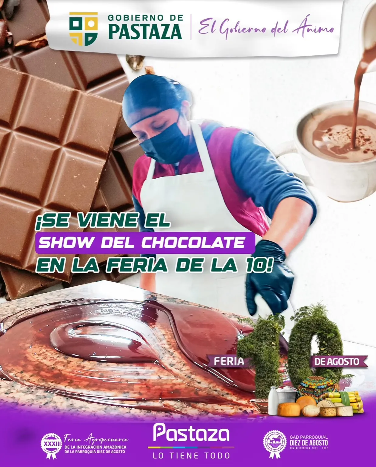 Lee más sobre el artículo Show del Chocolate en la Feria de la 10