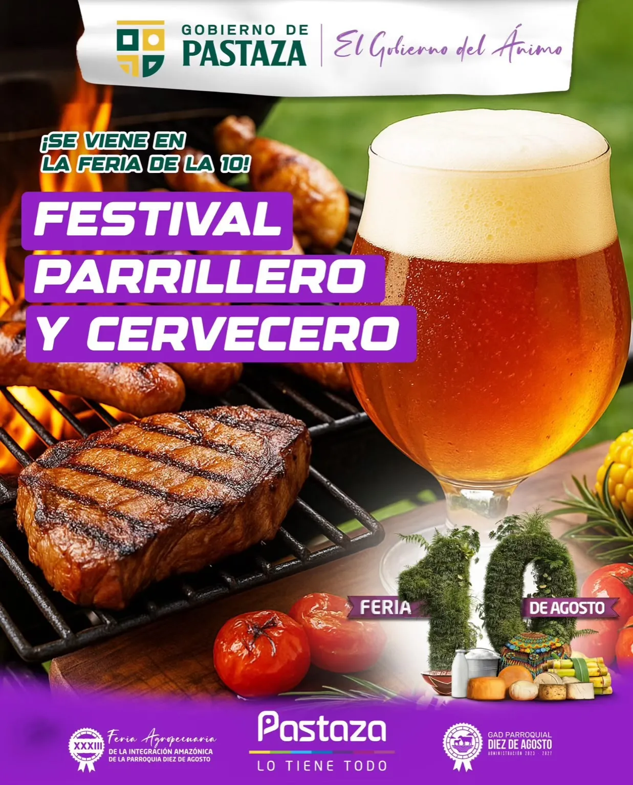 Lee más sobre el artículo Festival parrillero y cervecero en la 10.