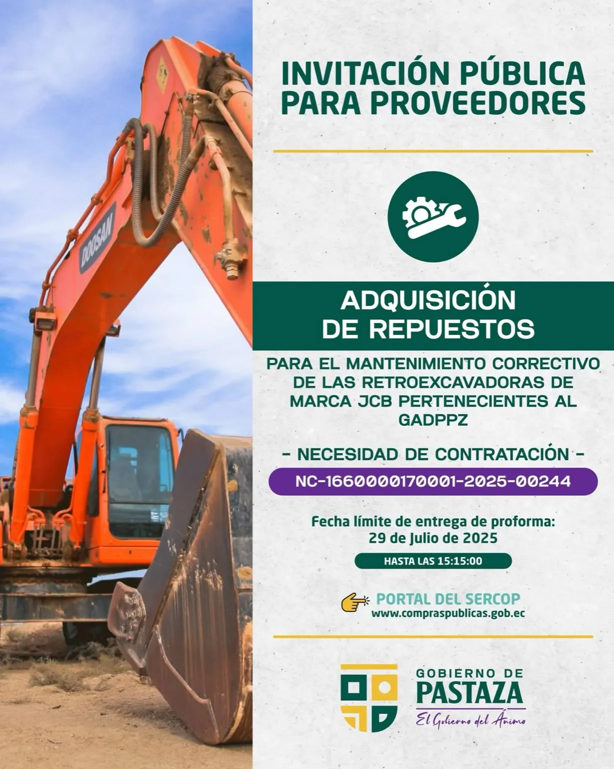 Lee más sobre el artículo Invitación pública a proveedores.