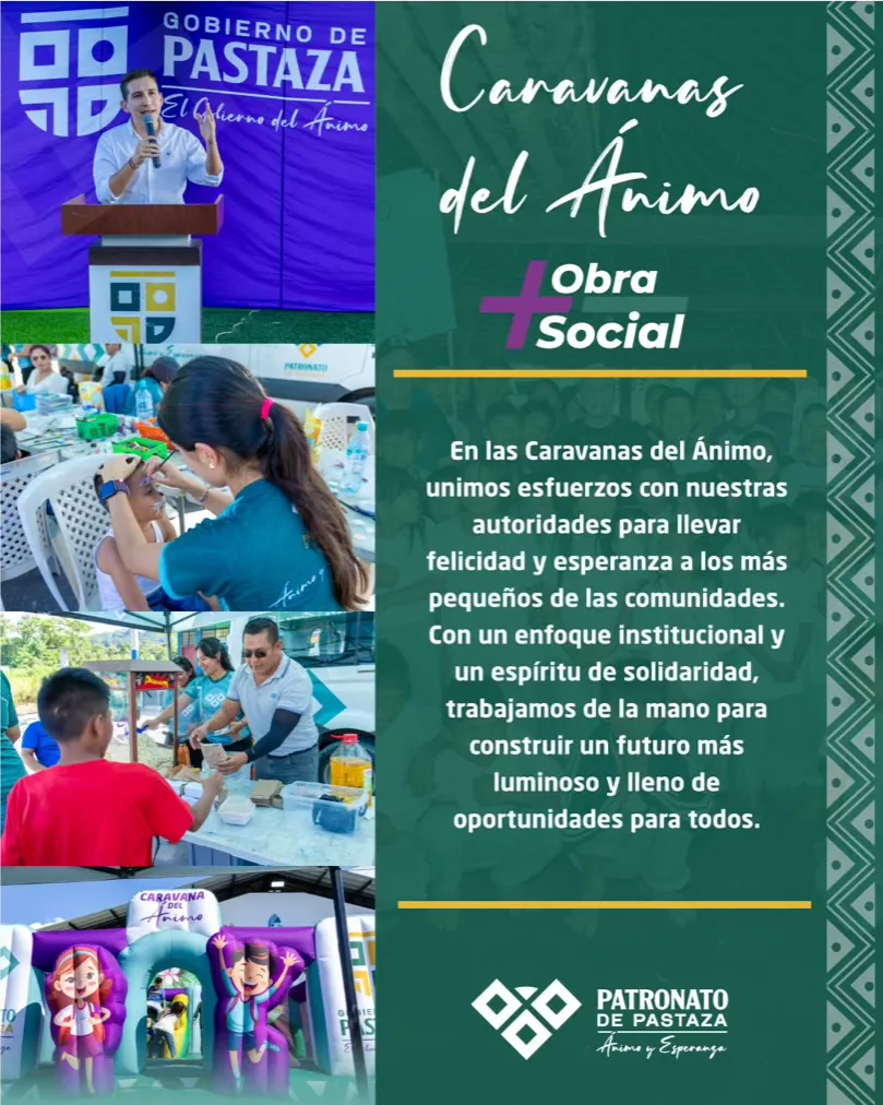Lee más sobre el artículo Caravanas del Ánimo en Pastaza.