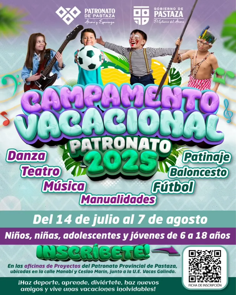 Lee más sobre el artículo Campamento vacacional de 6 a 18 años
