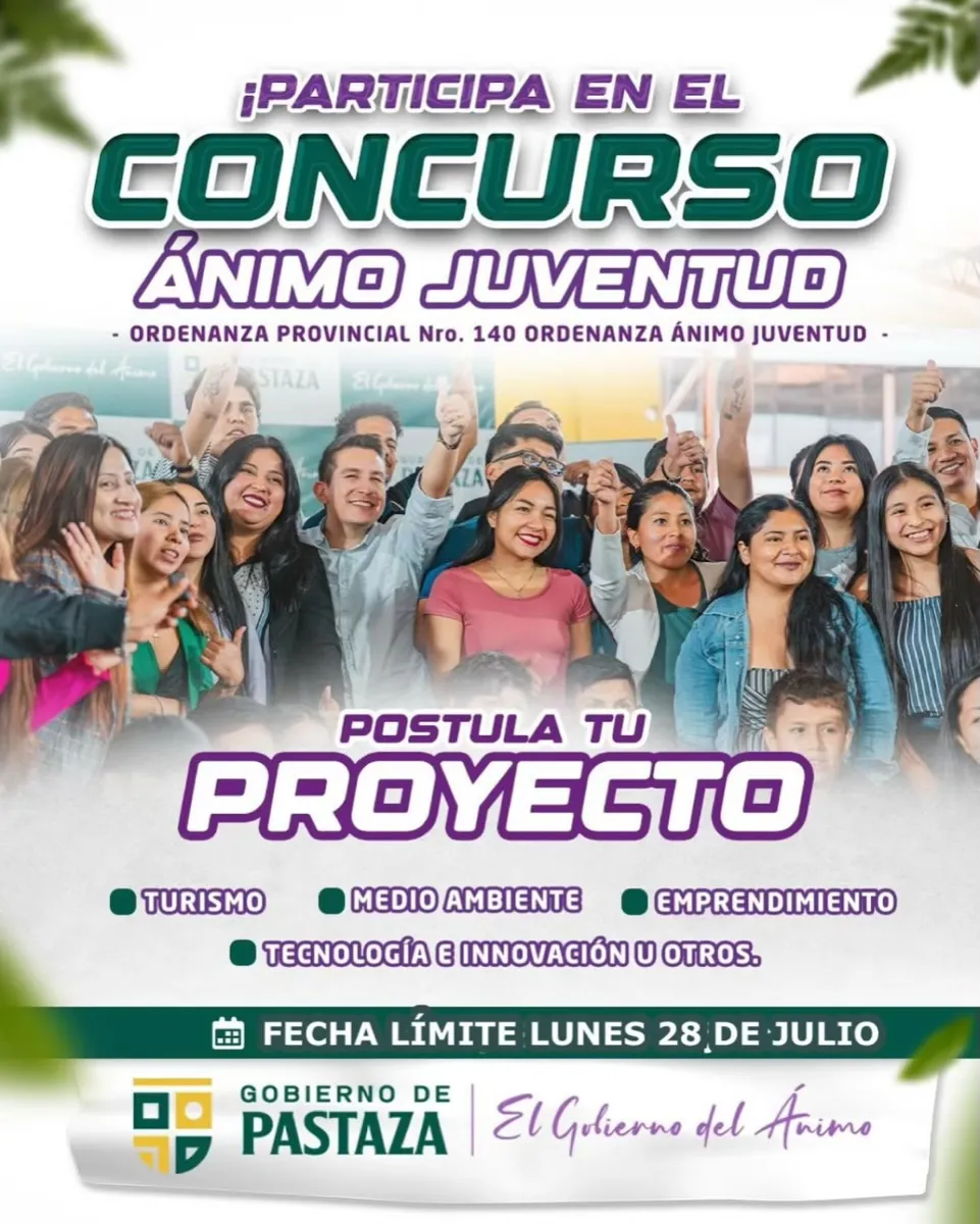 Lee más sobre el artículo Joven postula tu proyecto