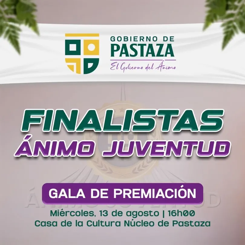 Lee más sobre el artículo Finalistas del concurso Ánimo Juventud.