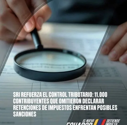 Lee más sobre el artículo SRI refuerza control tributario.