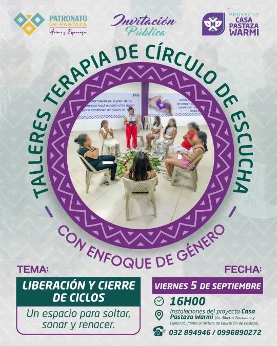 Lee más sobre el artículo Círculos de sanación y liberación.
