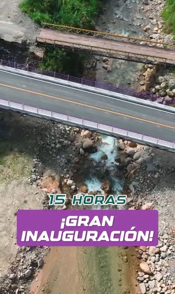 Lee más sobre el artículo Video. Puente sobre río Tigre en Mera.