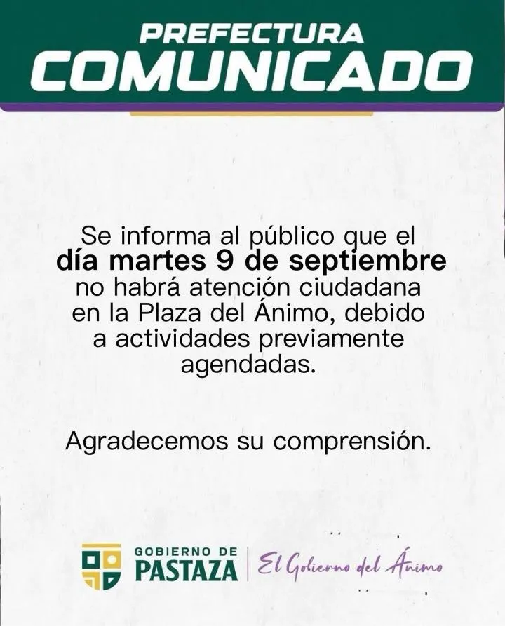 Lee más sobre el artículo Comunicado a la ciudadanía
