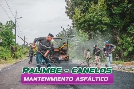 Lee más sobre el artículo Mantenimiento asfáltico Palimbe Canelos.