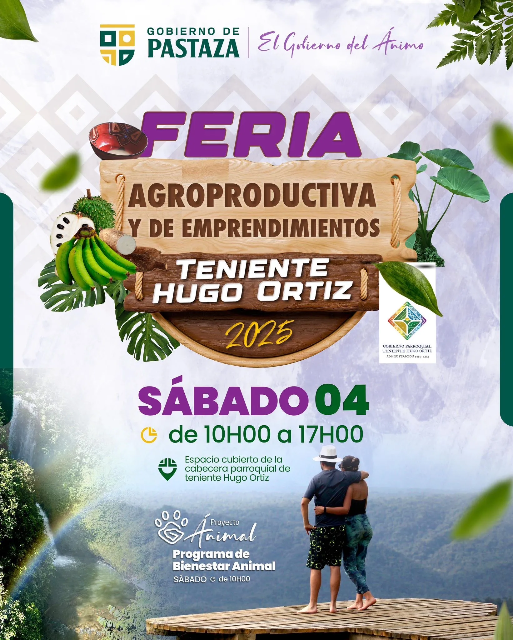 Lee más sobre el artículo Feria y campaña en Teniente Hugo Ortiz