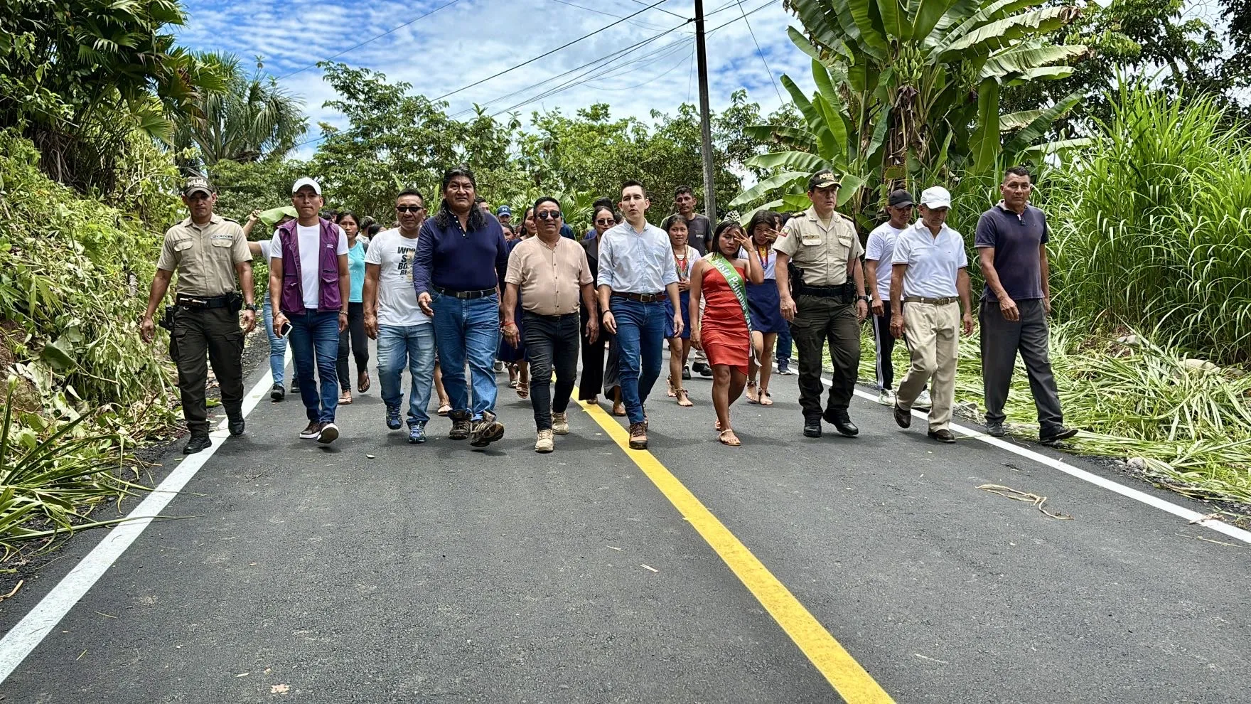 Lee más sobre el artículo Transmisión Entrega de mantenimiento asfáltico en Palimbe.