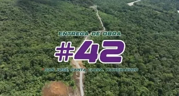 Lee más sobre el artículo Transmisión Prefectura de Pastaza entregó obra 42