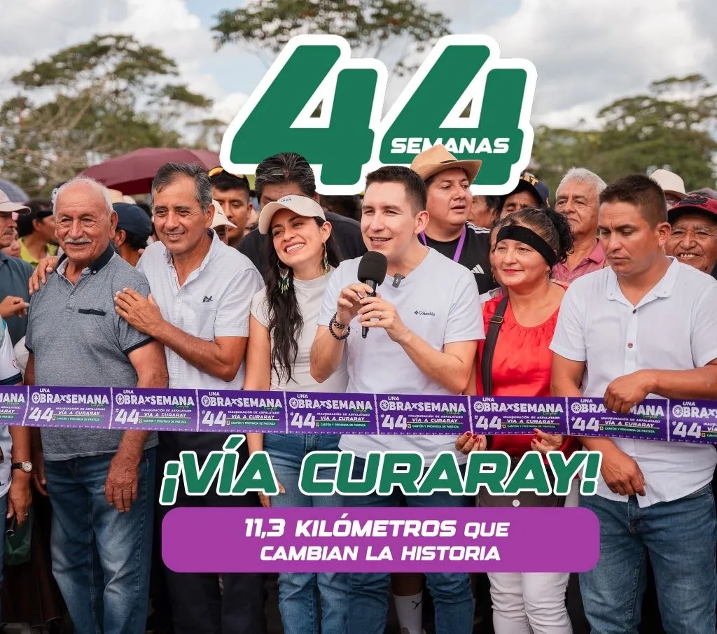 Lee más sobre el artículo Nota video. Prefectura de Pastaza entregó 11,3 Km vía Curaray