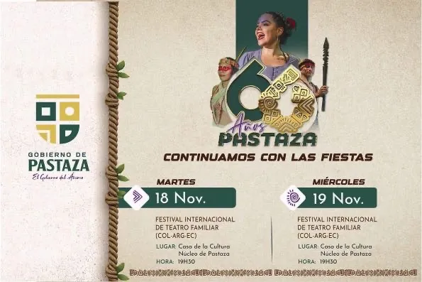 Lee más sobre el artículo Pastaza continuamos con las fiestas.