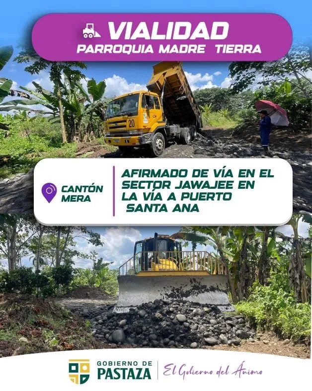 Lee más sobre el artículo Mejoramiento vial en Madre Tierra
