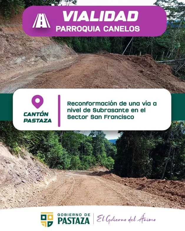 Lee más sobre el artículo Vialidad parroquia Canelos.