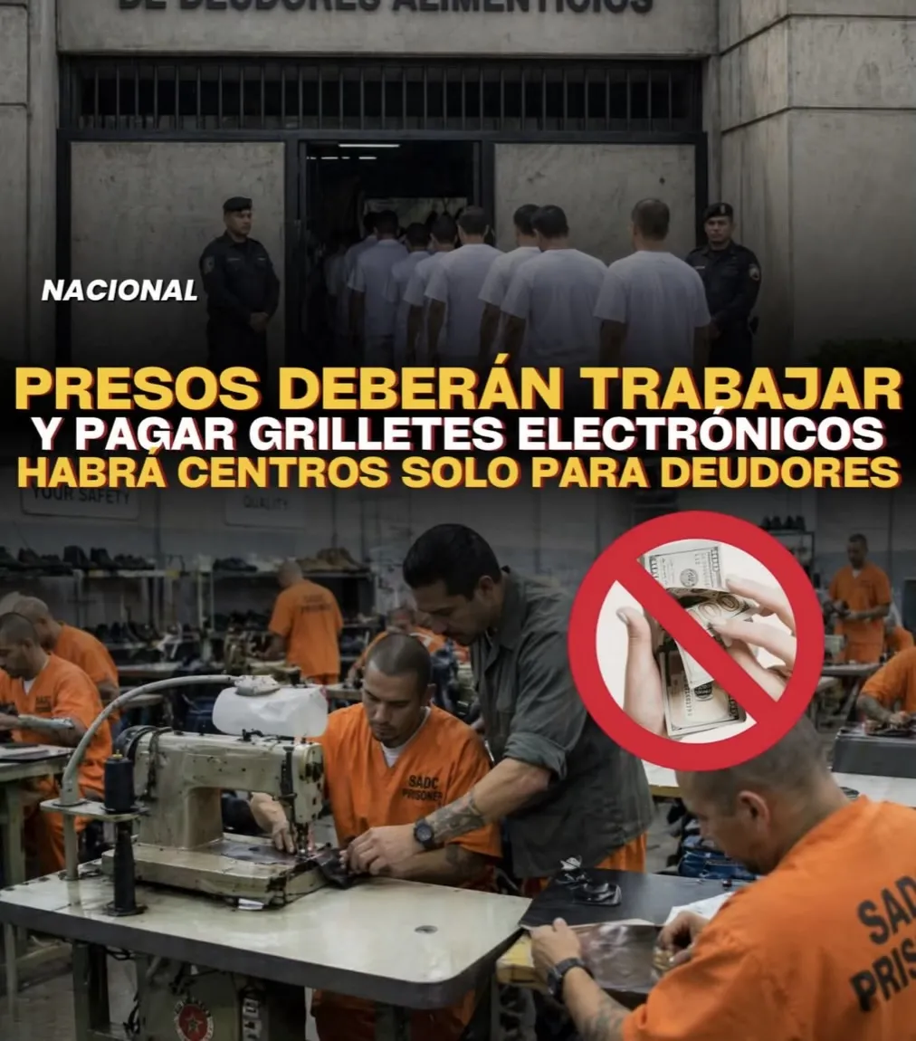 Lee más sobre el artículo Presos deberán trabajar y pagar grilletes electrónicos